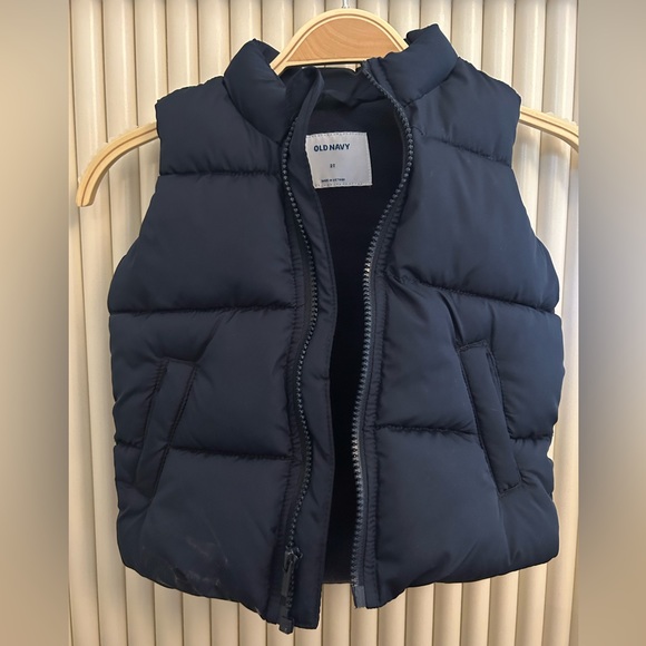 Old Navy Unisex Toddler Puffer Vest - Picture 1 of 1